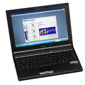 AMS Laptop mit AMScomsystem